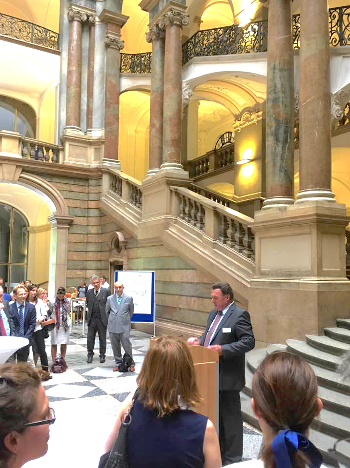 Mediations-Ausstellung - Eröffnung im Justizpalast München